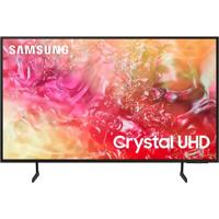 Samsung Smart TV|Big TV|Crystal UHD| DU7000|85 Inch|2024| PurColor|4K Upscaling| Samsung TV Plus| Q-Symphony| Black|UA85DU7000UXZN