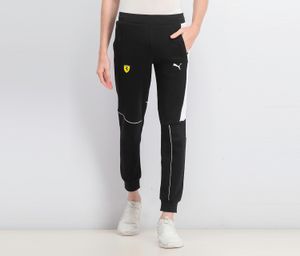 Mens Scuderia Ferrari Sweater Pants  Black/White