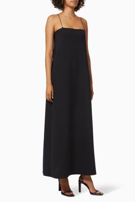 Cenoa Maxi Dress in Scuba Nylon Cenoa Maxi Dress in Scuba Nylon