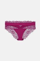 Womens Lace Panty  Fuchsia - thumbnail
