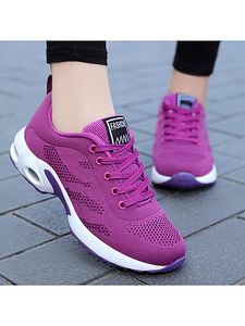 Women's Casual Mesh Surface Fly Knit Sneaker