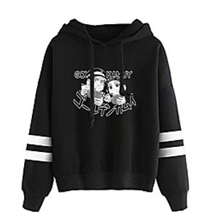 Inspired by Golden Kamuy Asirpa Hajime Tsukishima Anime Cartoon Polyster Print Harajuku Graphic Kawaii Hoodie For Women's / Men's miniinthebox