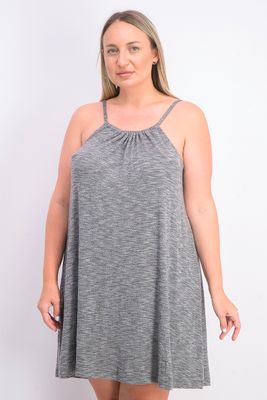 Womens Plus Size Comfy Sleepwear Chemise Oxford Heather Womens Plus Size Comfy Sleepwear Chemise Oxford Heather