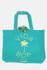 Womens Trendy Shopping Tote Bag 48 L x 38 H x 14 W cm  Green