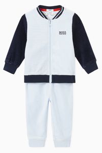 Logo Tracksuit Set in Cotton Blend