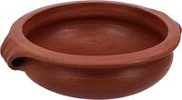 Royalford Uruli Chatti With Handle Handmade Clay Cookware - RF10587