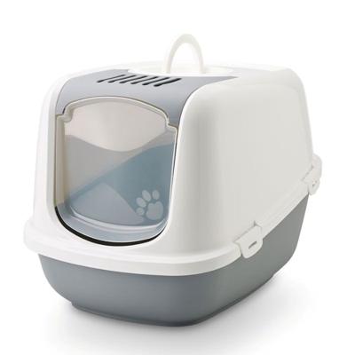 Savic Nestor Jumbo Cat Toilet Home - Grey