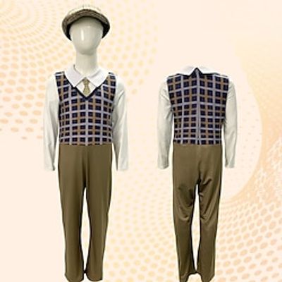 Old Man Hat Onesies Kid's Boys Cosplay Carnival Performance Halloween Carnival World Book Day 100 Days of School Easy Halloween Costumes Lightinthebox