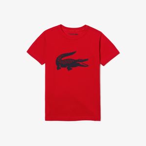 Boys' Lacoste SPORT Tennis Technical Jersey Oversized Croc T-shirt Boys' Lacoste SPORT Tennis Technical Jersey Oversized Croc T-shirt