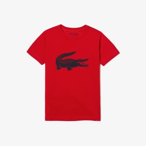 Boys' Lacoste SPORT Tennis Technical Jersey Oversized Croc T-shirt