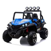 Megastar 4 X 4 Ride On Scorpio XUX 12 V Kids Battery Operated Jeep - Blue (UAE Delivery Only)