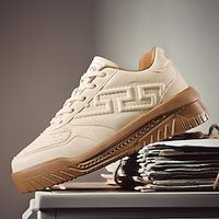 Men's Sneakers White Shoes Walking Vintage Casual Outdoor Daily Knit Warm Height Increasing Comfortable Lace-up Black White Beige Fall Winter Lightinthebox - thumbnail