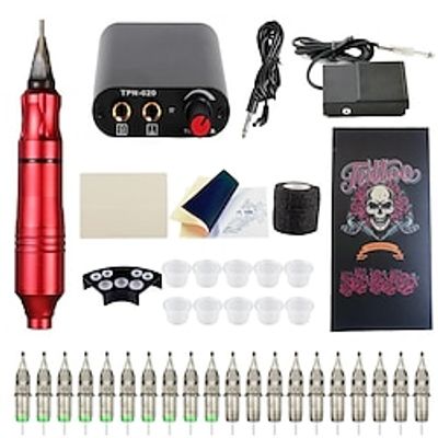 BaseKey Professional Tattoo Kit Tattoo Machine - 1 pcs Tattoo Machines, Safety  Professional  Best Quality Aluminum Alloy 16 W Tattoo Pen Lightinthebox
