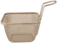 Raj Mini Steel Snack Holder/French Fries Basket Pearl Design Raj Mini Steel Snack Holder/French Fries Basket Pearl Design