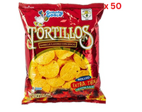 Granny Goose Tortillos Barbecue 100G Pack Of 50 (UAE Delivery Only)