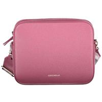 Coccinelle Pink Leather Handbag - CO-26636