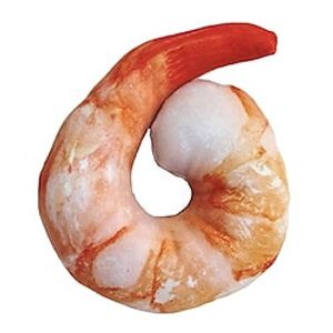 Abrrlo Dog Toys Funny Simulation Meat Puppy Pet Play Games Chew Toys Squeaky Toys For Large Small Dogs Pug Cats Pets Supplies (Shrimp - M) Lightinthebox