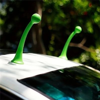 Car Roof 3D Decorations Sell Cute Anti-Collision Cute Car Stickers Small Saplings Bean Sprouts Personality Demon Horns Exterior Decoration Supplies Lightinthebox