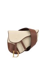 Christian Dior pre-owned saddle waist belt bag - NEUTRALS