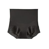 Women's Panties Pure Color Undergarments Comfort Home Daily Bed Cotton Breathable Sleeveless Elastic Waist Summer Spring Black Lightinthebox - thumbnail