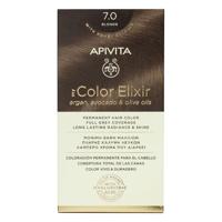 Apivita My Color Elixir Permanent Hair Color 7.0 Blonde