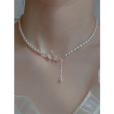 Women's necklace Fashion Outdoor Butterfly Necklaces miniinthebox