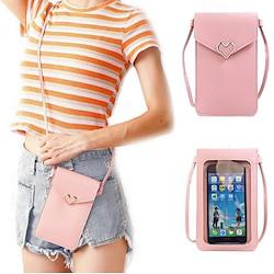 Girl Women Wallet Shoulder Mini Leather Bags Straps Mobile Phone Big Card Holders Wallet Handbag Money Pockets Girls Small Bags Lightinthebox