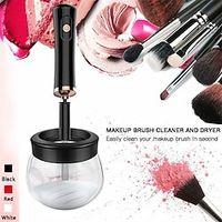 Electric Makeup Brush Cleaner Cosmetics Makeup Brushes Cleaner Tools Auto Cleaning Washing Quick Drying Make Up Brush Cleaner Lightinthebox - thumbnail