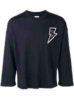 visvim loose fit sweatshirt - Blue - thumbnail