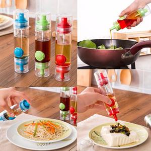 Kitchen Tool Condiment Soy Sauce Vinegar Spray Bottle Cruet Dispenser Seasoning Box