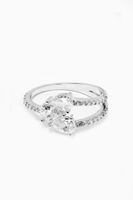 CZ Pear Claw Ring CZ Pear Claw Ring