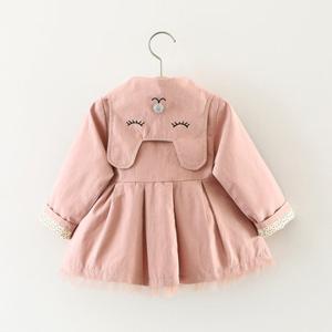 Baby Girls Cute Trench Coat