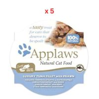 Applaws Cat Tuna With Prawn Pot 60G (Pack Of 5)