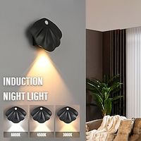 Shustar-LED Lntelligent Sensor Night Light Motion Sensor Wall Light 3 Modes Dimmable USB Charging Suitable for Bedroom Walkway Cabinet Lightinthebox - thumbnail