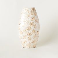 Tall Oval Vase - 26x15x50 cms Tall Oval Vase - 26x15x50 cms