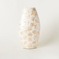 Tall Oval Vase - 26x15x50 cms - thumbnail