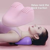 Multifunctional Cervical Massage Pillow Portable Cervical Traction DeviceNeck And Shoulder Relaxer Neck Massage Pillow For Men Women Lightinthebox - thumbnail