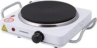 Electric Hot Plate 1500Watt Temperature Control 1 x 8, Silver - OMHP2288