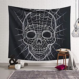 Wall Tapestry Art Decor Blanket Curtain Hanging Home Bedroom Living Room Decoration and Classic Theme and Black and White miniinthebox
