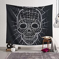 Wall Tapestry Art Decor Blanket Curtain Hanging Home Bedroom Living Room Decoration and Classic Theme and Black and White miniinthebox - thumbnail