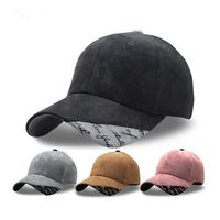 Deerskin Patchwork Baseball Cap