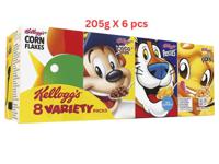 Kellogg's Variety Pack (Pack Of 6 X 205g)