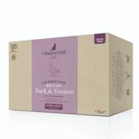 The Innocent Cat Air-Dried Duck & Venison with Cranberry Kitten & Adult Dry Cat Food 1.5kg