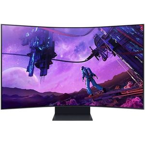 Samsung 55 Inch Odyssey Ark UHD Gaming Monitor With 1000R Curvature - LS55BG970NMXUE