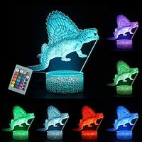 Giant Panda Bear 3D Illusion Lamps 16 Color Changing Touch Table Desk LED Night Light Great Gifts for Kids Lightinthebox - thumbnail