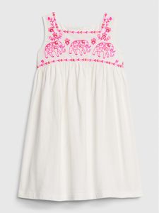 Toddler  Embroidered Tank Dress