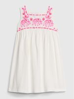 Toddler  Embroidered Tank Dress - thumbnail