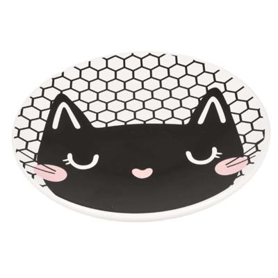 Flamingo Guus Ceramic Mosaic Cat Bowl