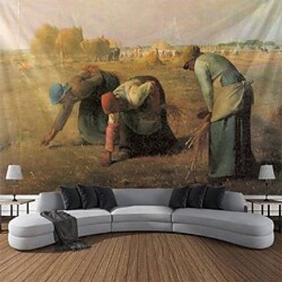 Jean-François MilletPainting Hanging Tapestry Wall Art Large Tapestry Mural Decor Photograph Backdrop Blanket Curtain Home Bedroom Living Room Decoration miniinthebox Jean-François MilletPainting Hanging Tapestry Wall Art Large Tapestry Mural Decor Photograph Backdrop Blanket Curtain Home Bedroom Living Room Decoration miniinthebox