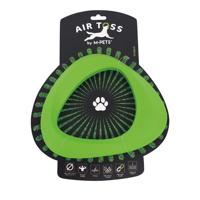 M-Pets Air Toss Mobius Green Dog Toy